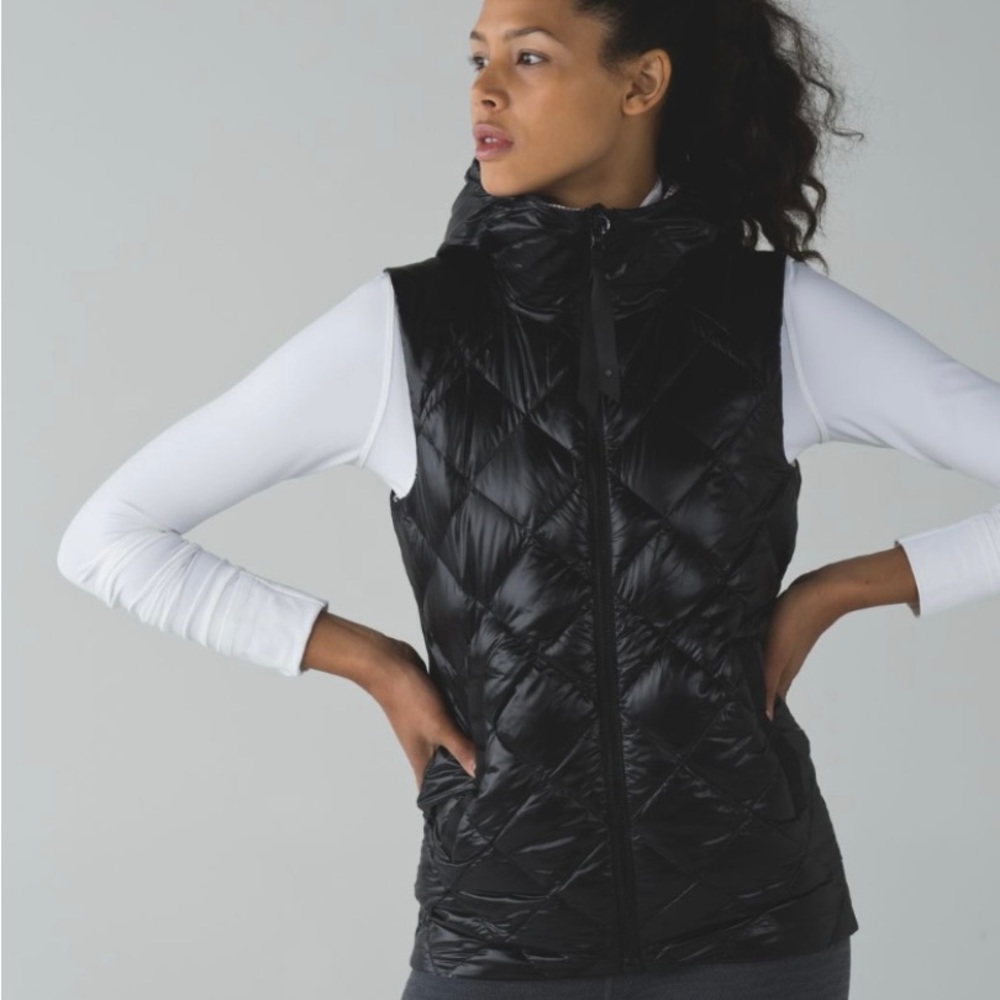 lululemon reversible “the fluffiest” vest